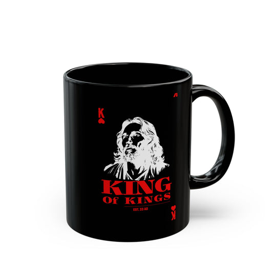 King of Kings Black Mug