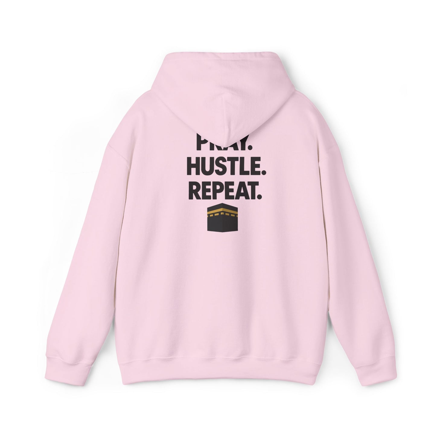 "Pray. Hustle. Repeat." Islamic Hoodie