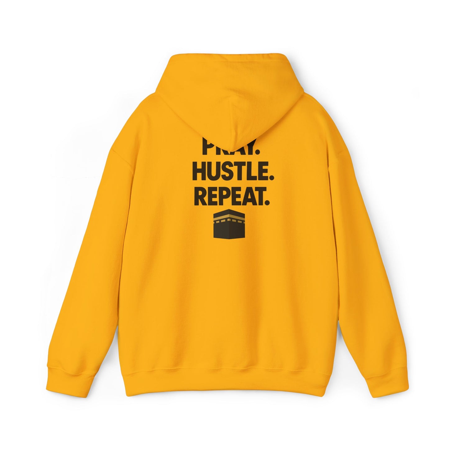 "Pray. Hustle. Repeat." Islamic Hoodie
