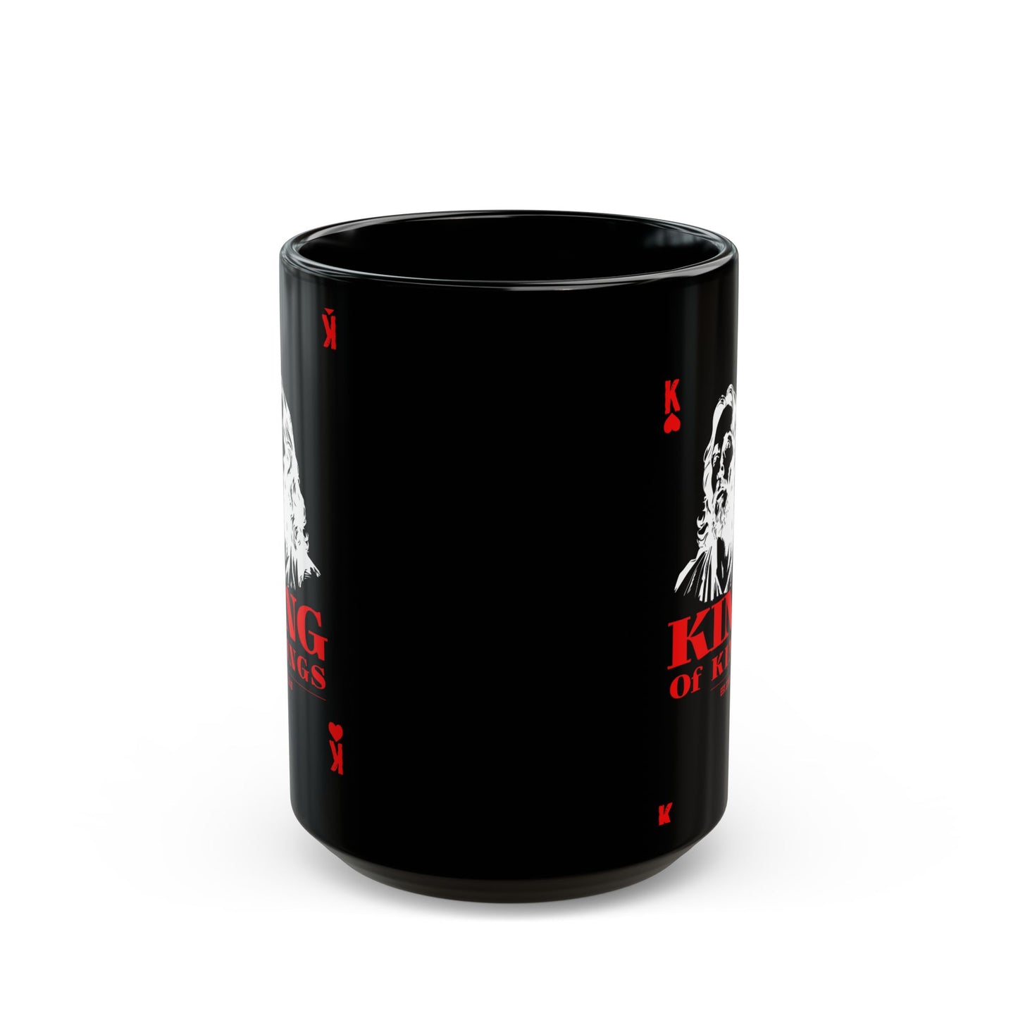 King of Kings Black Mug