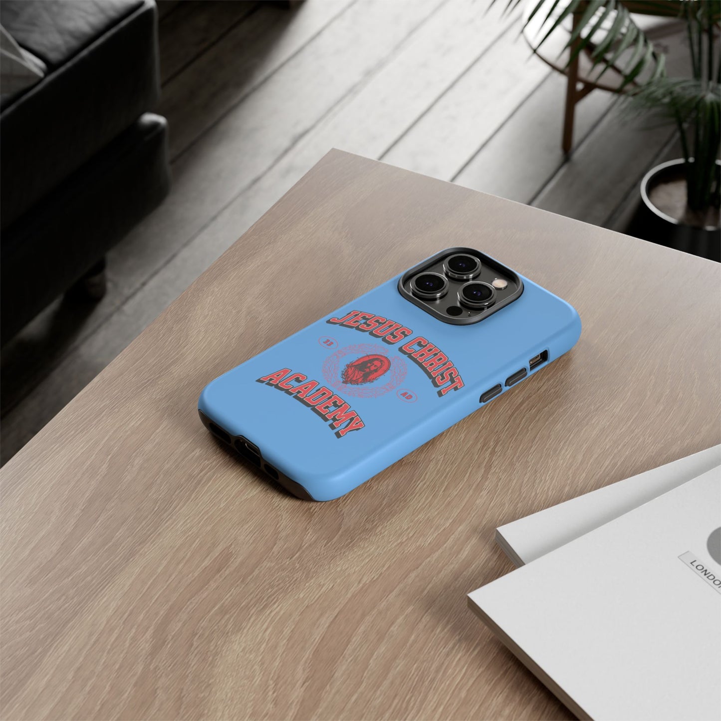 'Jesus Christ Academy' Phone case