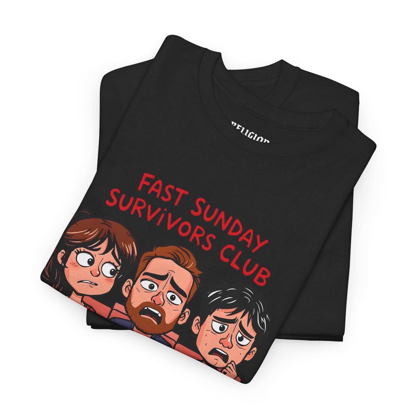 'Fast Sunday Survivors Club' Comfort Tee