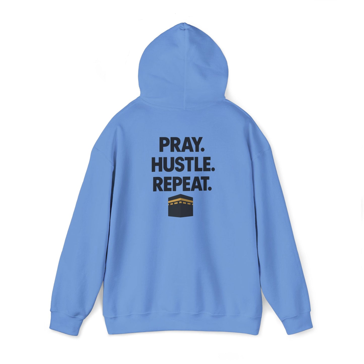 "Pray. Hustle. Repeat." Islamic Hoodie