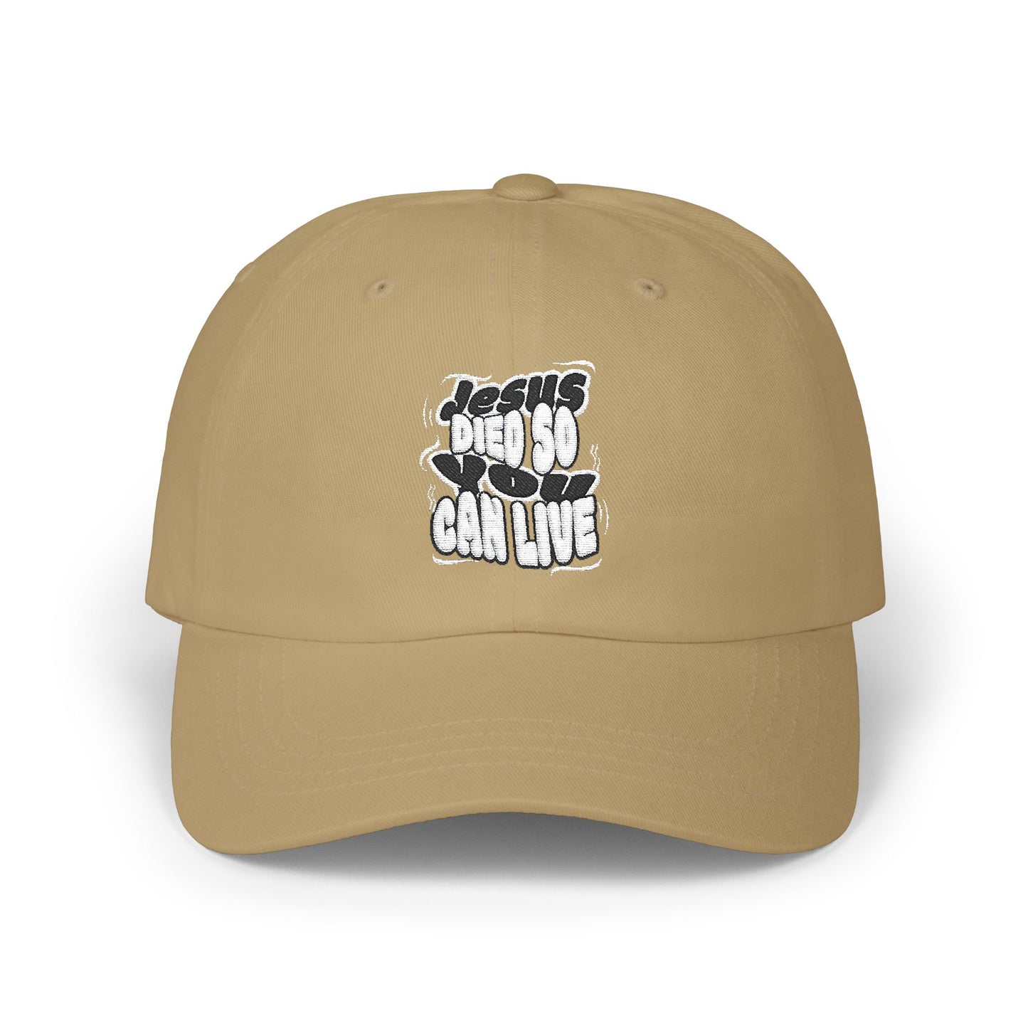 'Jesus Died So You Can Live' Cap