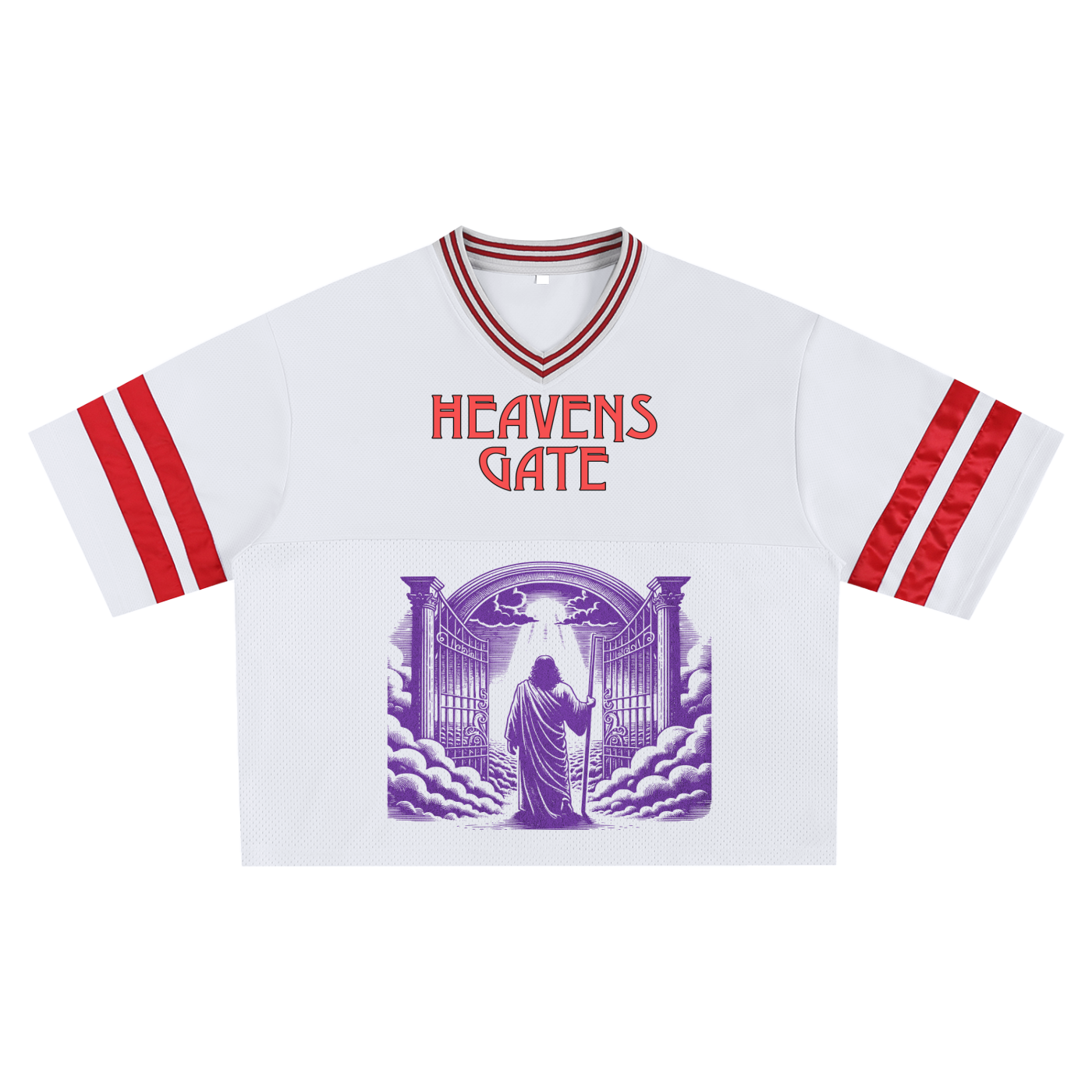'Heavens Gate' Mesh Jersey