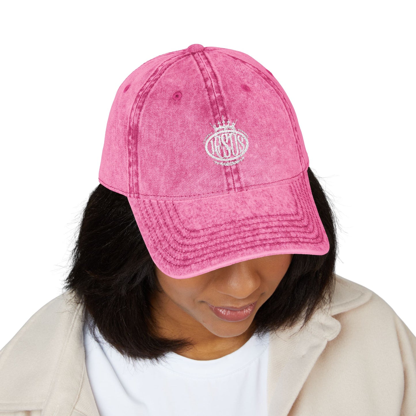 'Crown of Thorns' Denim Cap