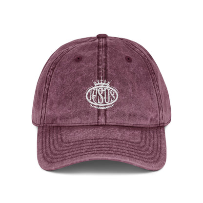 'Crown of Thorns' Denim Cap
