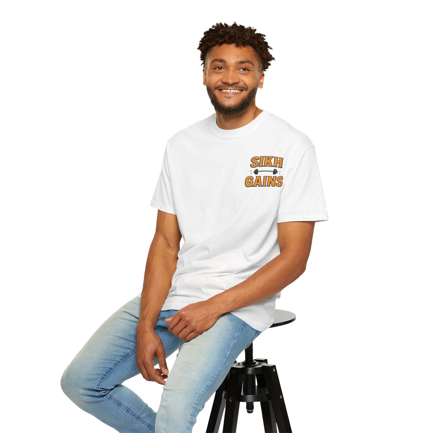 'Sikh Gains' Comfort Tee