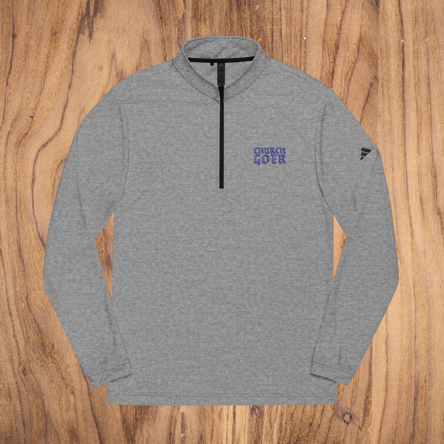 Church Goer - Adidas® Quarter-Zip Pullover