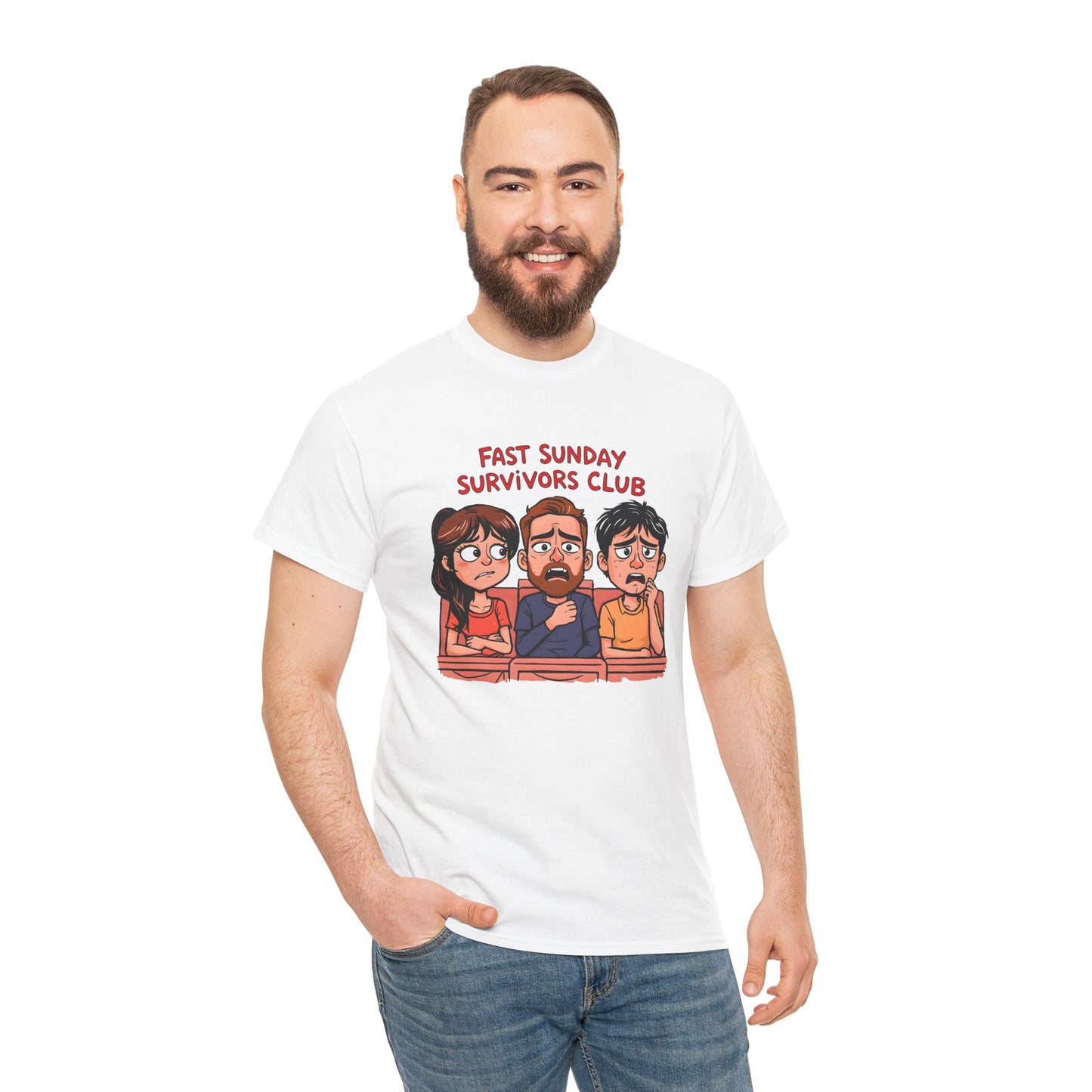 'Fast Sunday Survivors Club' Comfort Tee