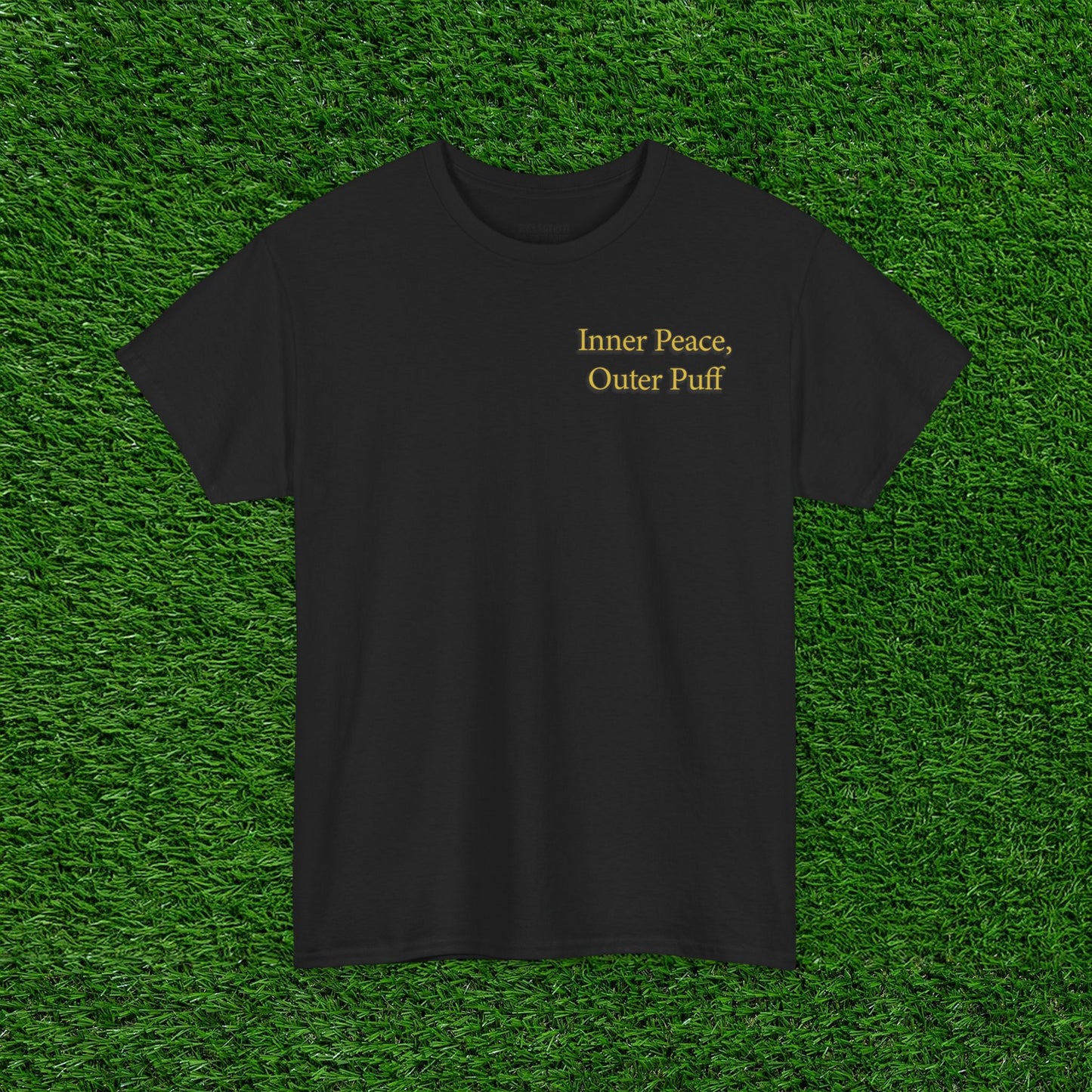 'Inner Peace, Outer Puff' Buddha Tee