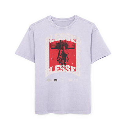 'Blessed' Washed Oversized Tee