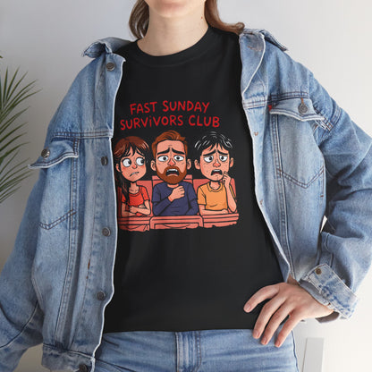 'Fast Sunday Survivors Club' Comfort Tee