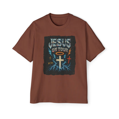 'Jesus on Tour: Holy Thunder' Oversized Tee