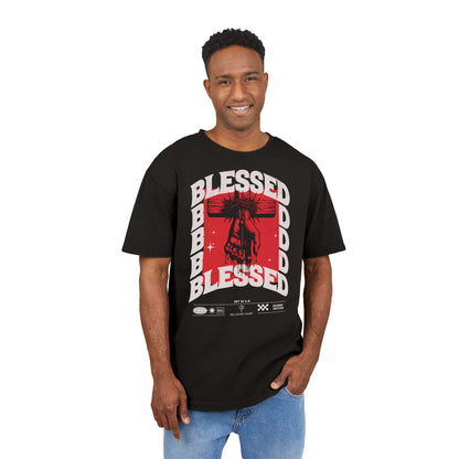 'Blessed' Washed Oversized Tee