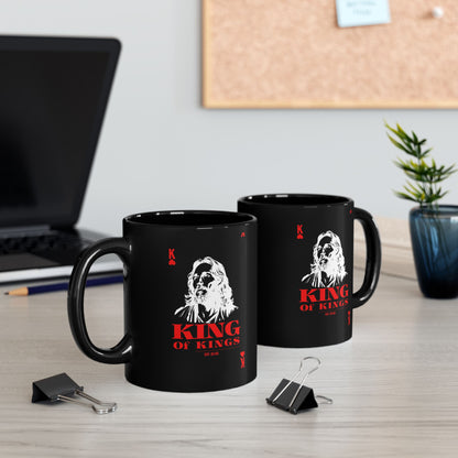 King of Kings Black Mug