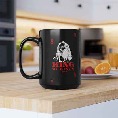 King of Kings Black Mug