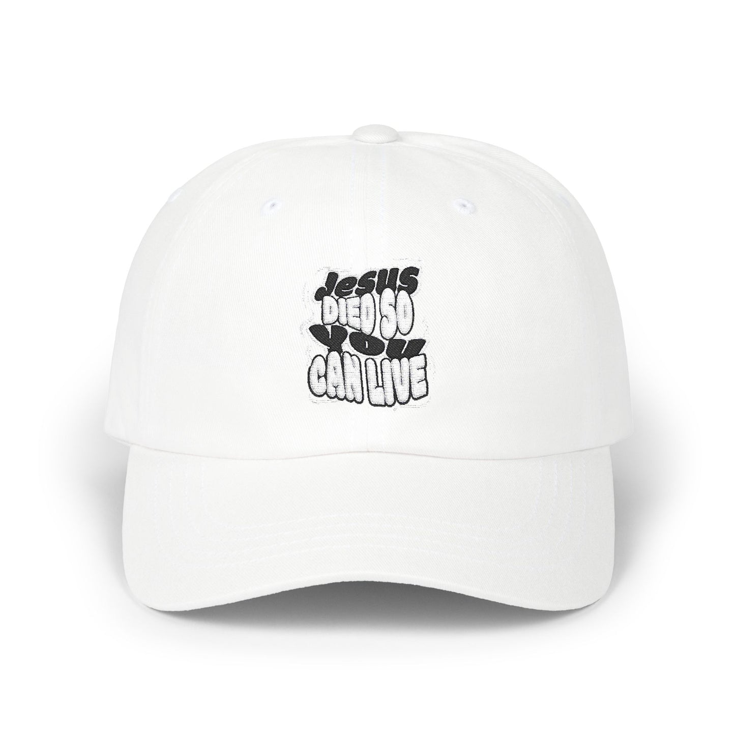 'Jesus Died So You Can Live' Cap