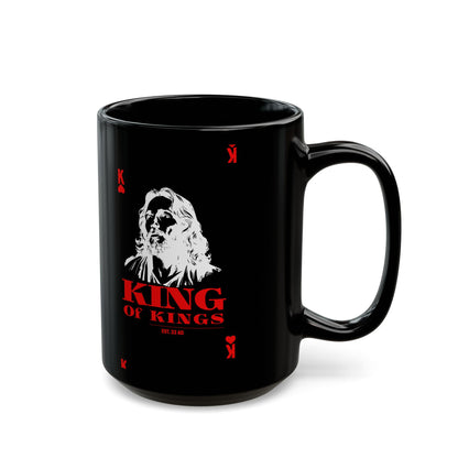 King of Kings Black Mug