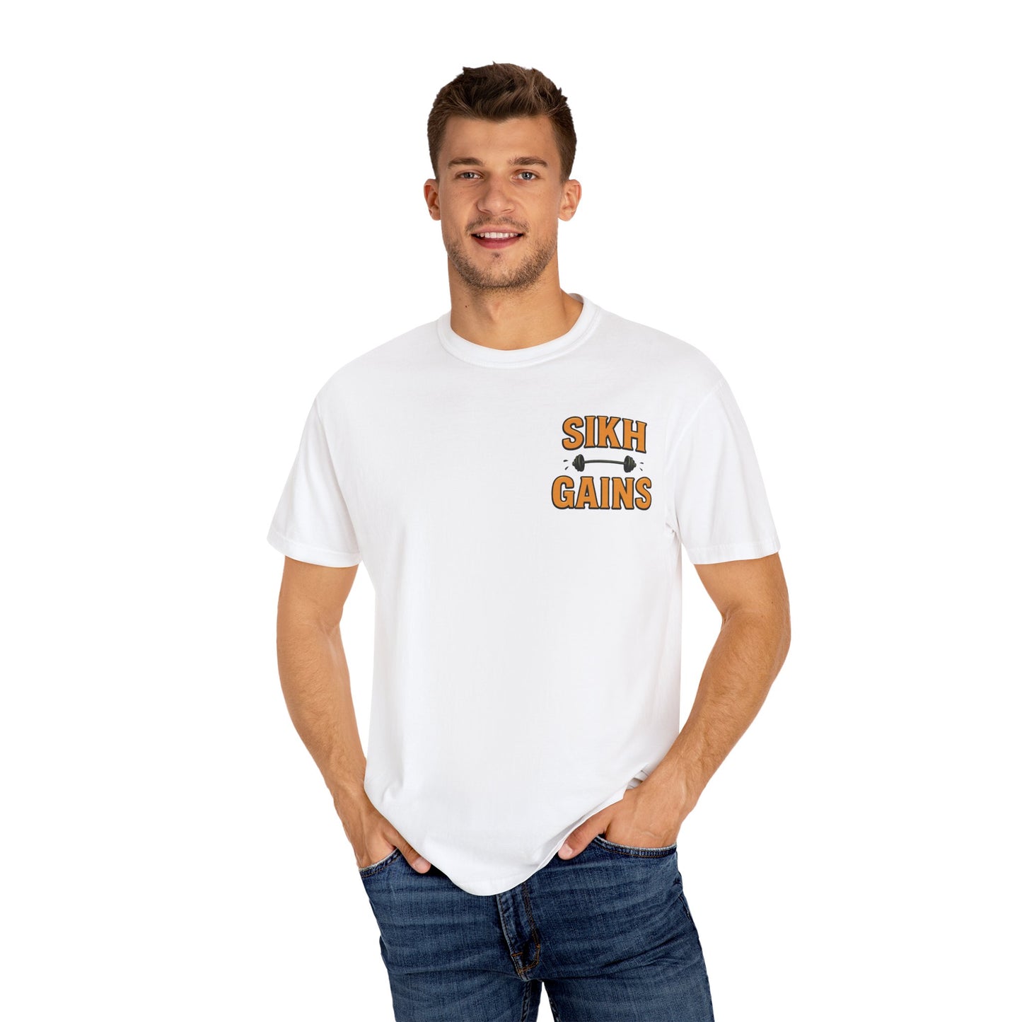 'Sikh Gains' Comfort Tee