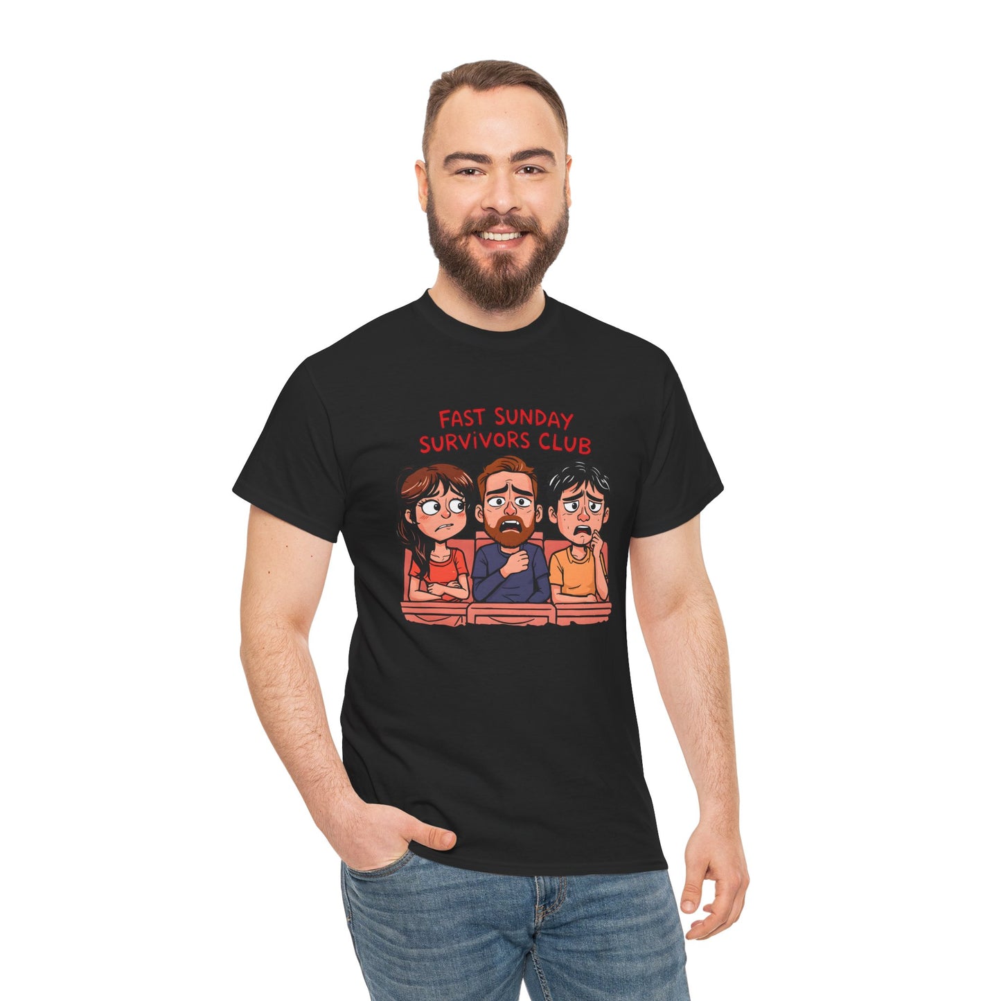 'Fast Sunday Survivors Club' Comfort Tee