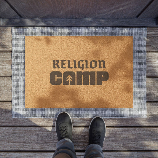 Religion Camp Doormat