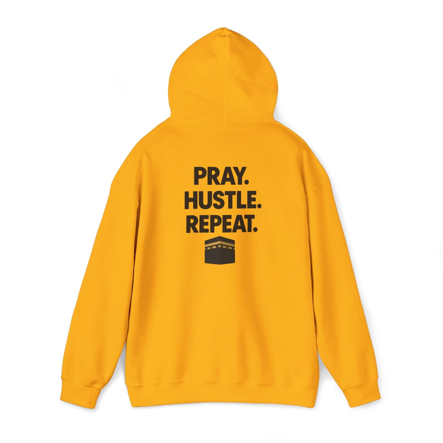 "Pray. Hustle. Repeat." Islamic Hoodie