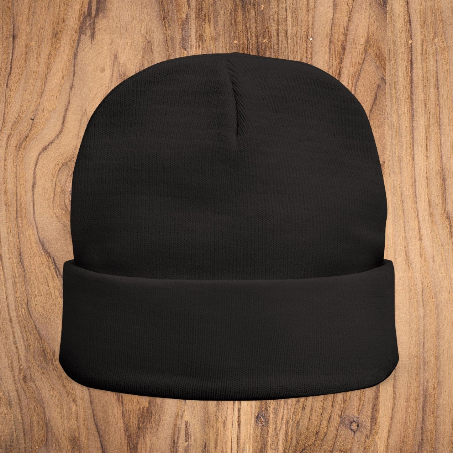 Church Goer Embroidered Knit Beanie
