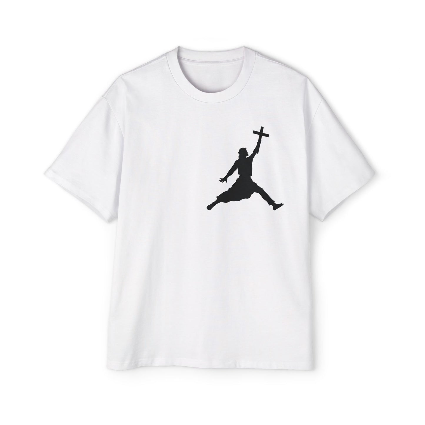 'Jumpman Jesus' Oversized Tee