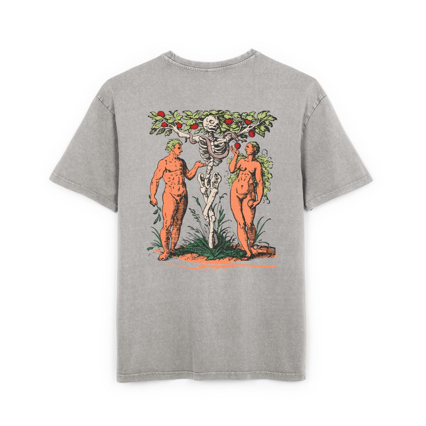 'Adam & Eve' Washed Oversized Tee
