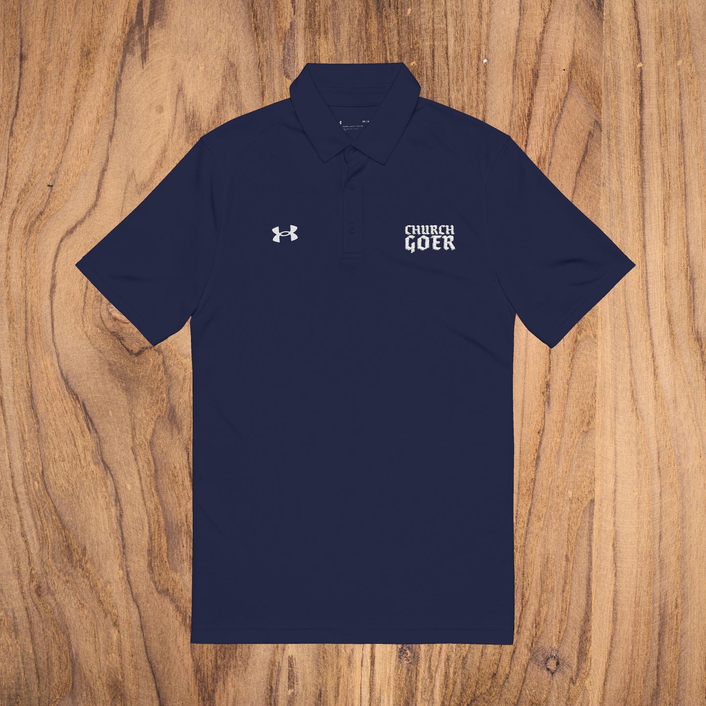 Church Goer - Under Armour Men's Polo Shirt (Embroidered)