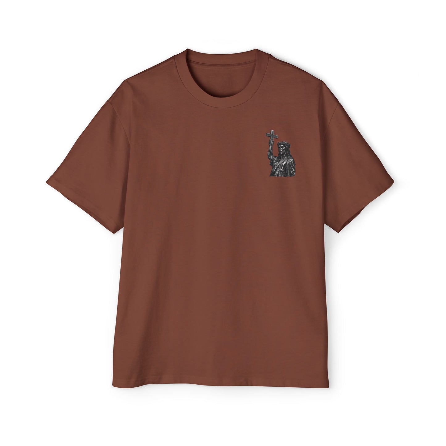 'Jesus On Tour: Tour Dates' Oversized Tee
