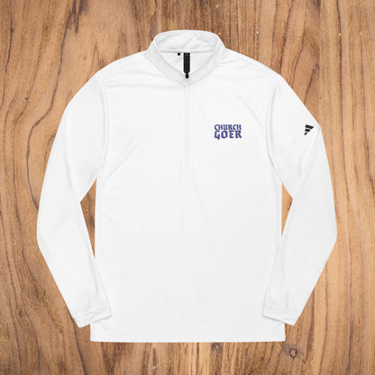 Church Goer - Adidas® Quarter-Zip Pullover