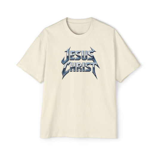 'Jesus Christ' Metal Oversized Tee