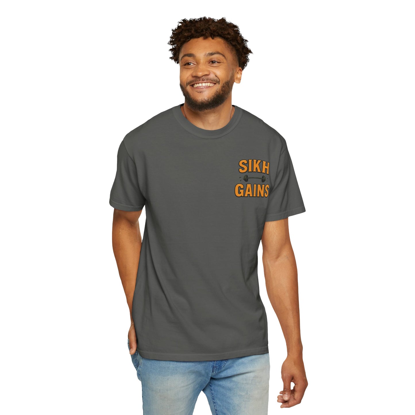 'Sikh Gains' Comfort Tee