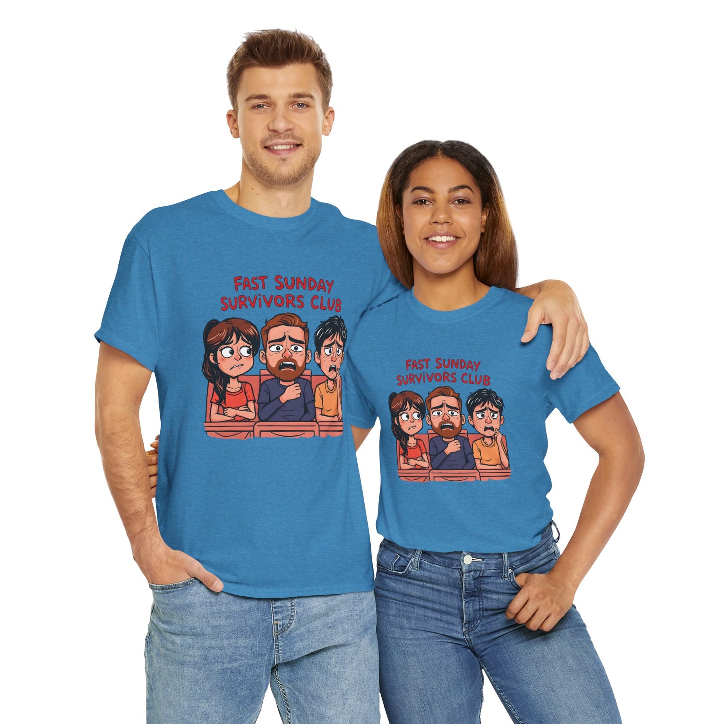 'Fast Sunday Survivors Club' Comfort Tee
