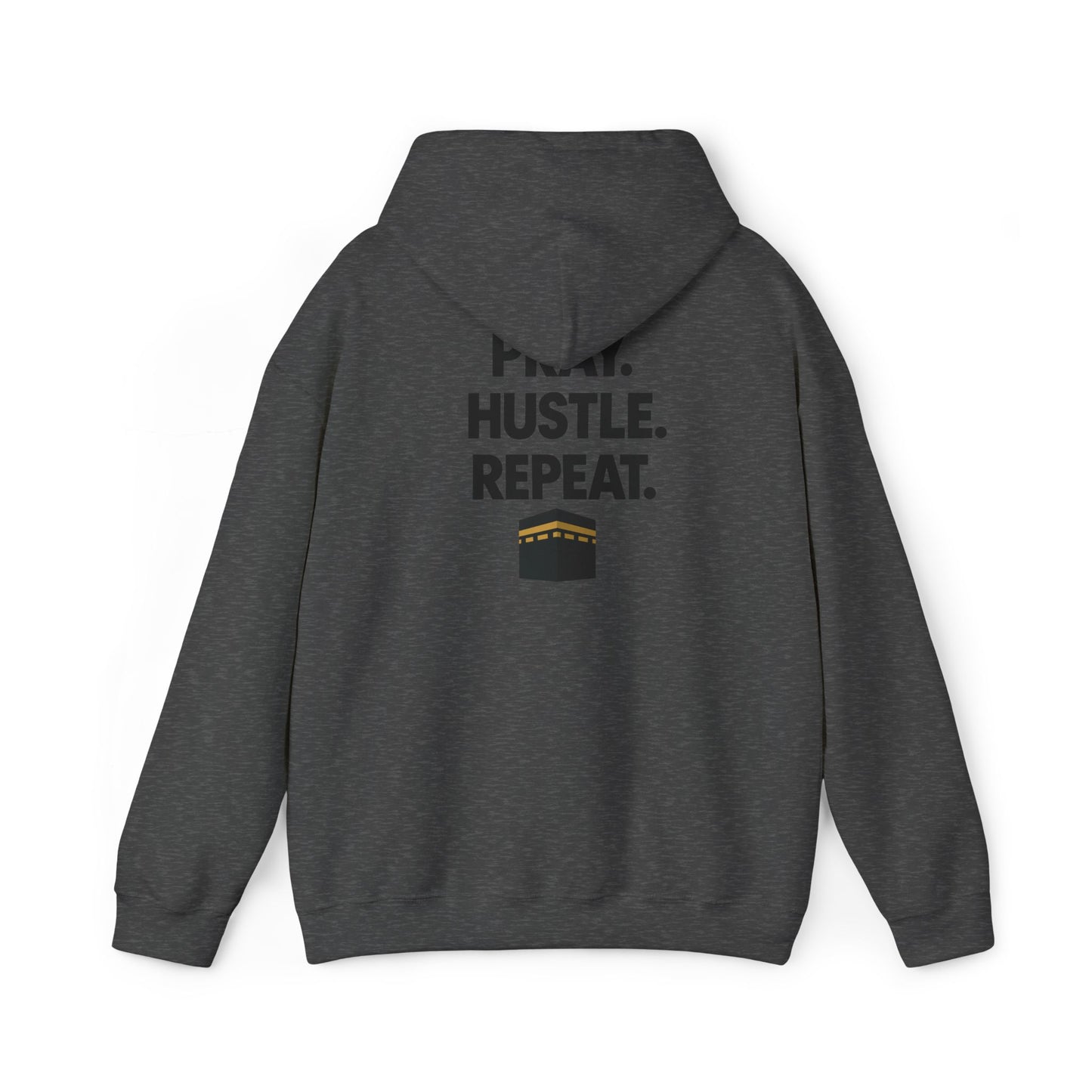 "Pray. Hustle. Repeat." Islamic Hoodie