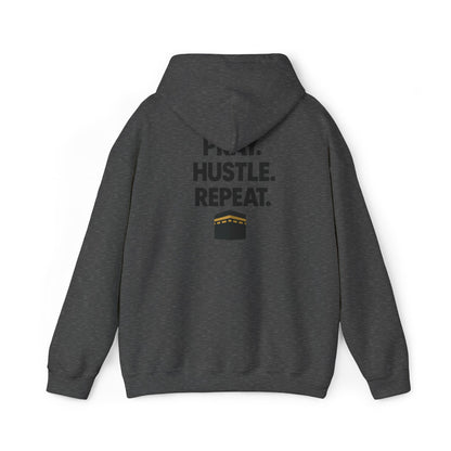 "Pray. Hustle. Repeat." Islamic Hoodie