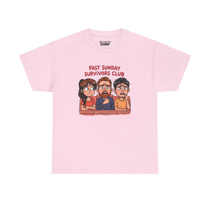 'Fast Sunday Survivors Club' Comfort Tee
