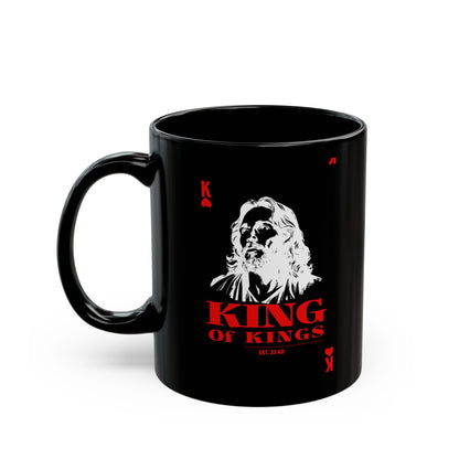 King of Kings Black Mug