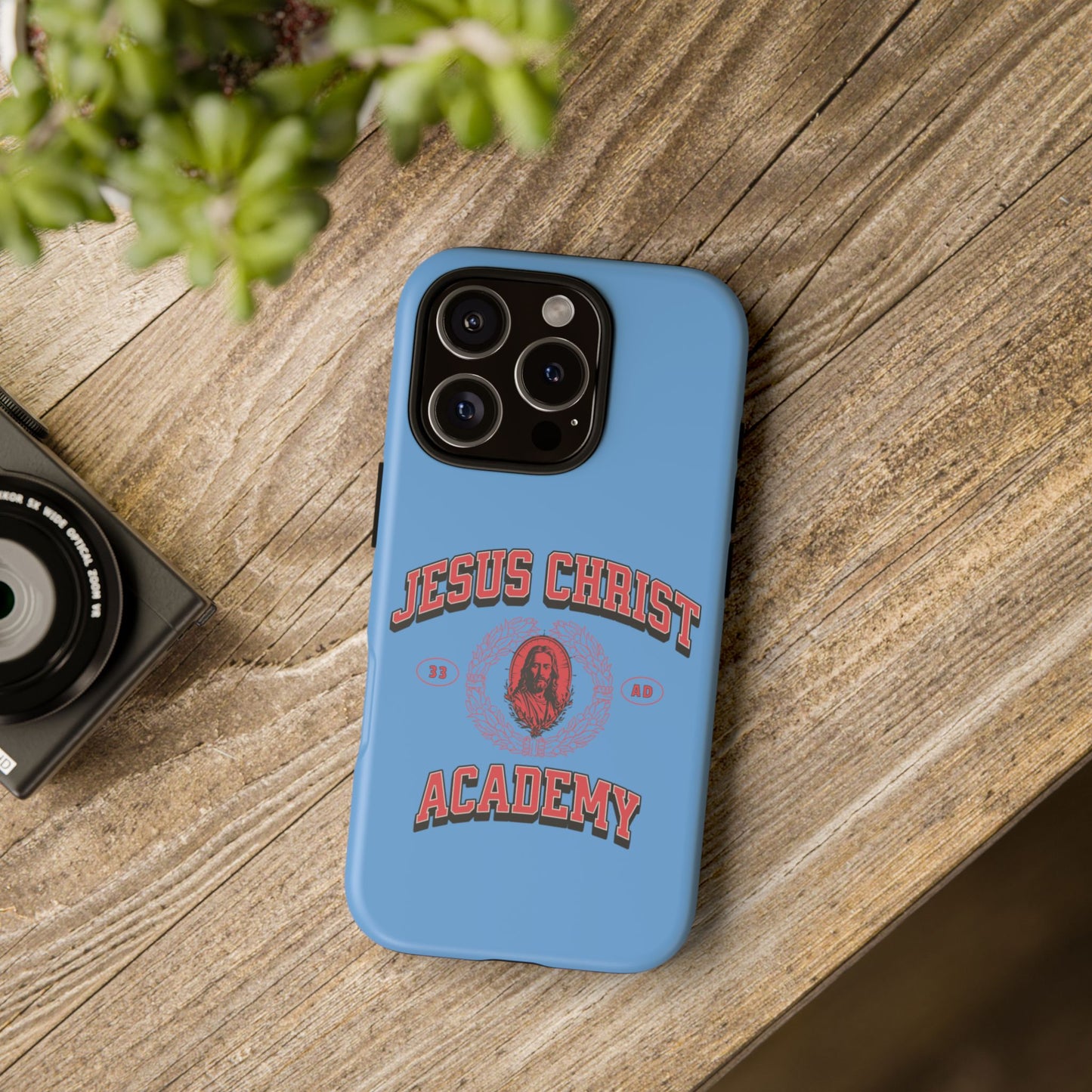 'Jesus Christ Academy' Phone case