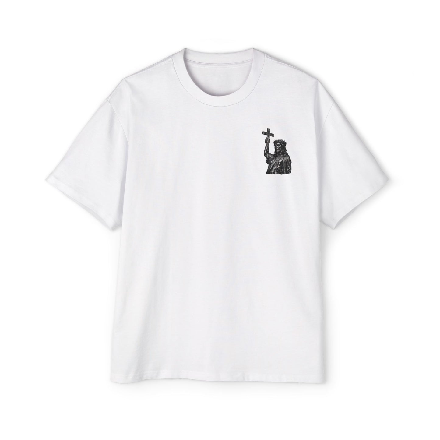'Jesus On Tour: Tour Dates' Oversized Tee