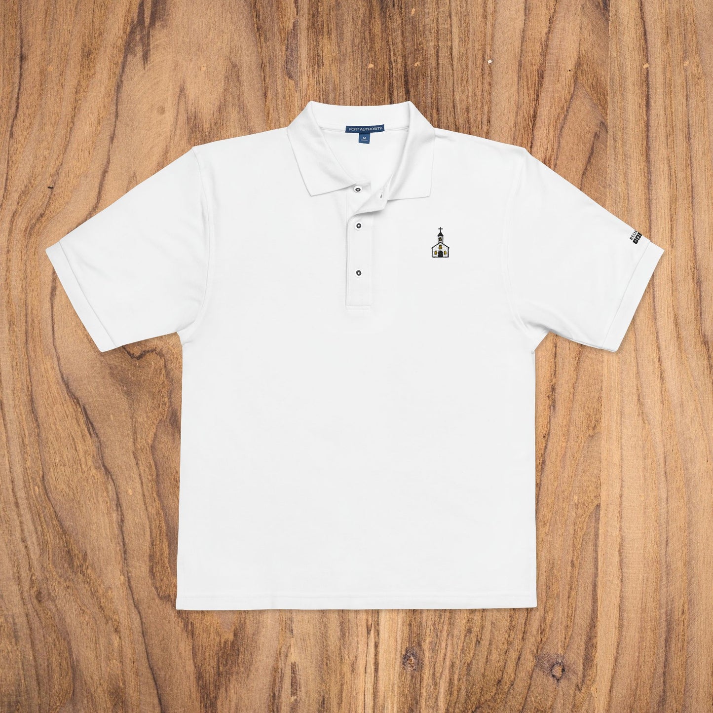 Embroidered 'Church House' Polo