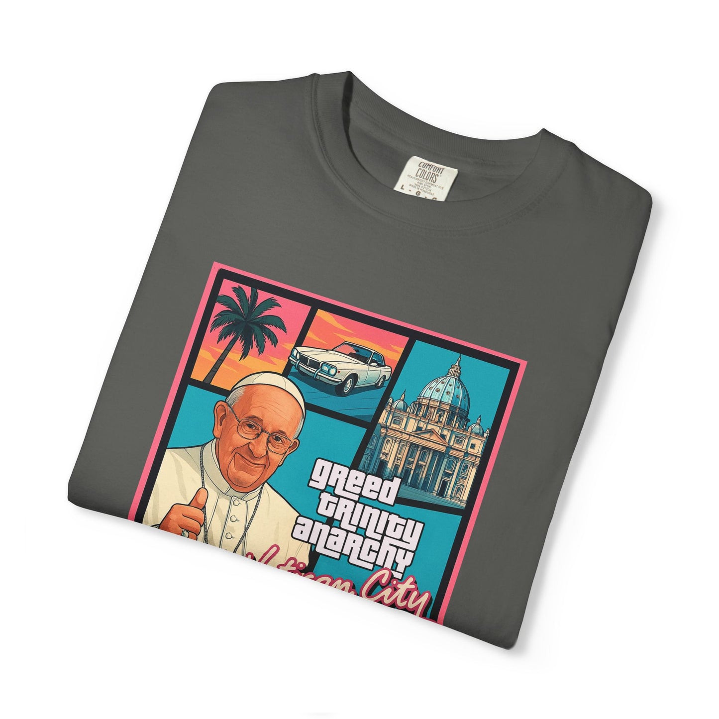 'Grand Theft Vatican City' Comfort Tee