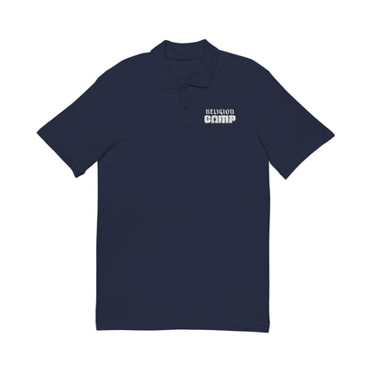 Religion Camp Embroidered Polo Shirt