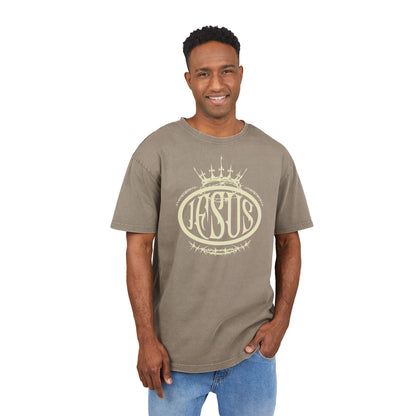 'Crown of Thorns' Washed Oversized Tee