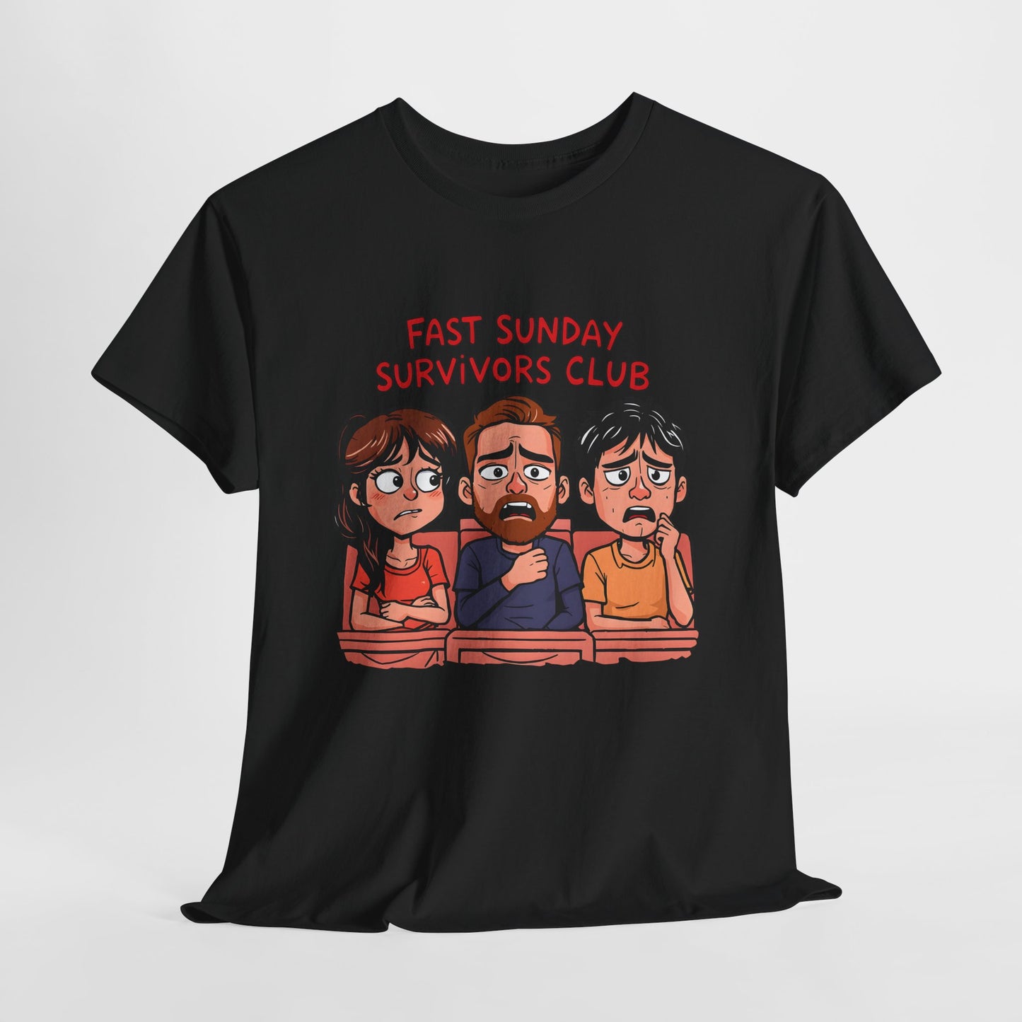 'Fast Sunday Survivors Club' Comfort Tee