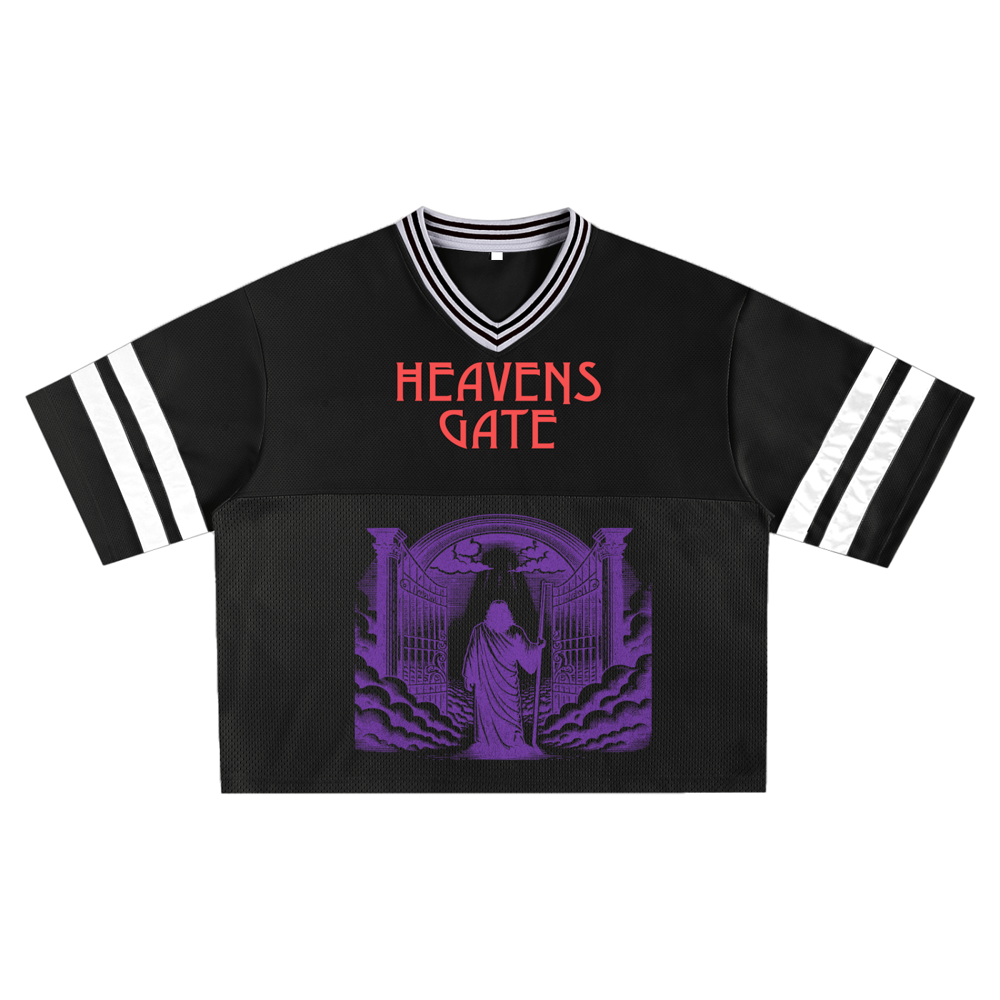 'Heavens Gate' Mesh Jersey