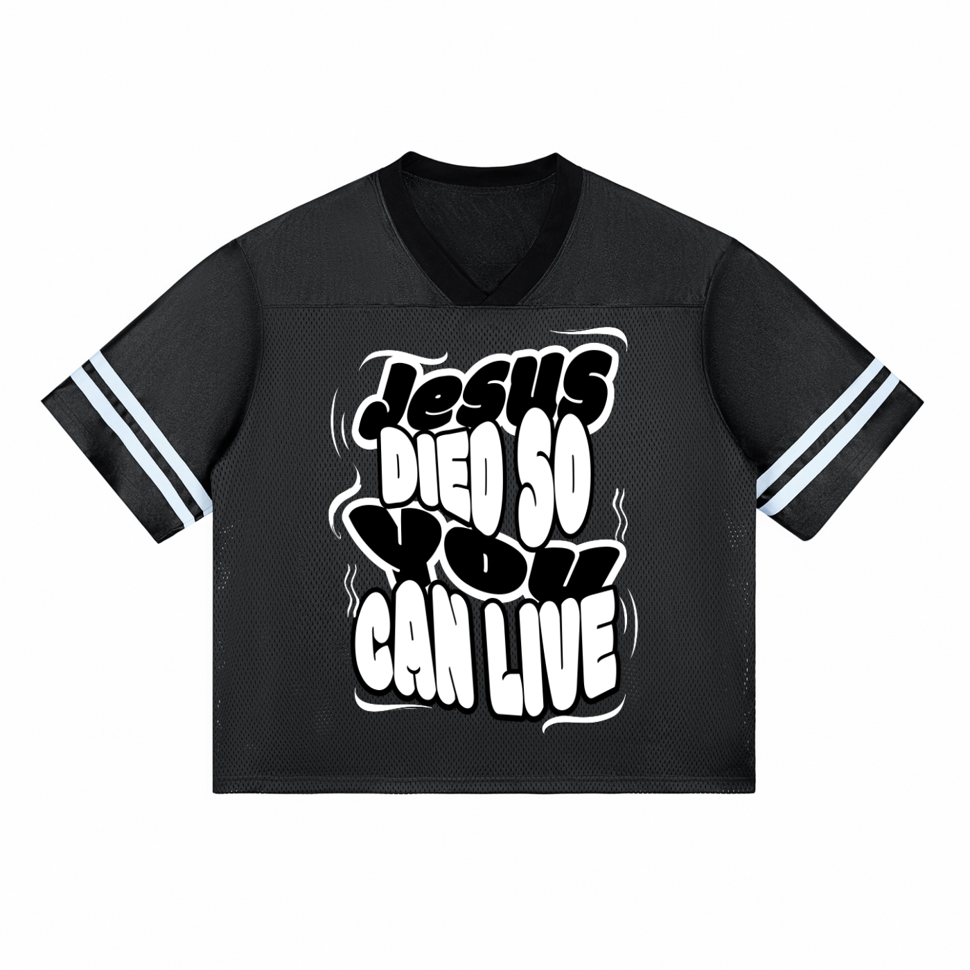 'Jesus Died So You Can Live' Mesh Jersey